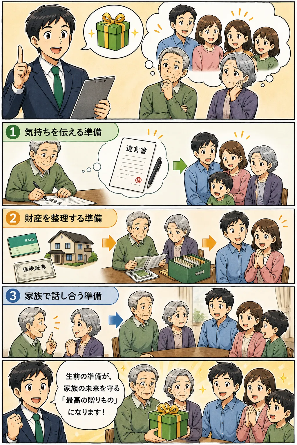 行政書士が伝える「未来への贈りもの」